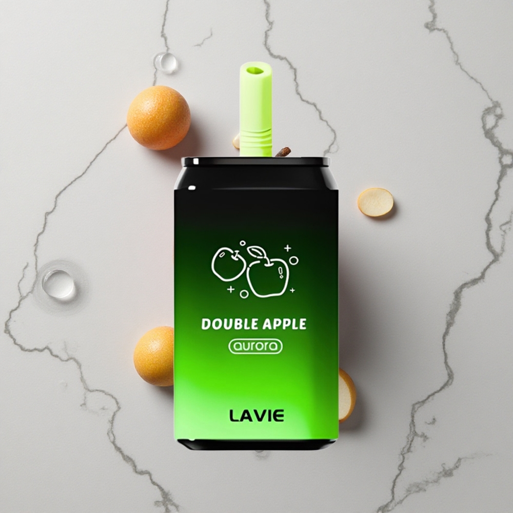 LAVIE Aurora 11000 Caladas Doble Manzana 22ML Recargable Tipo C vape wholesale España