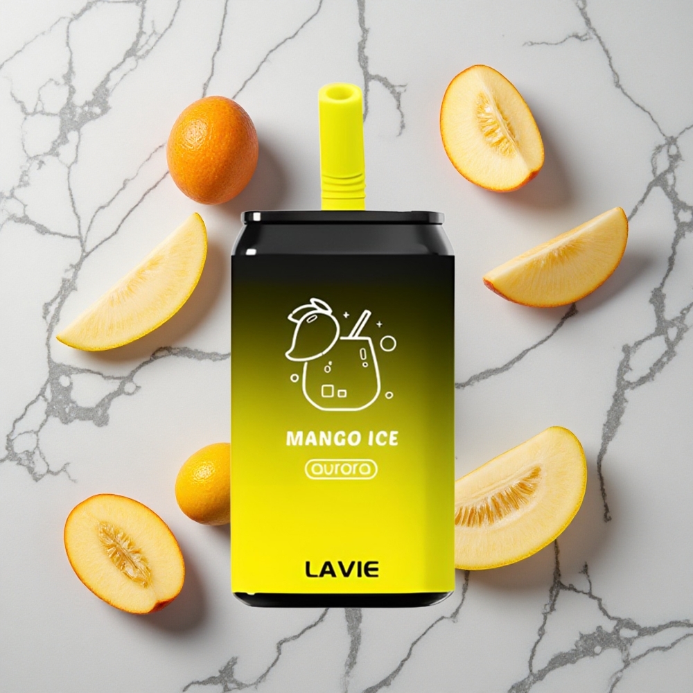 LAVIE Aurora 11000 Caladas Mango Hielo 22ML Recargable Tipo C vape wholesale España