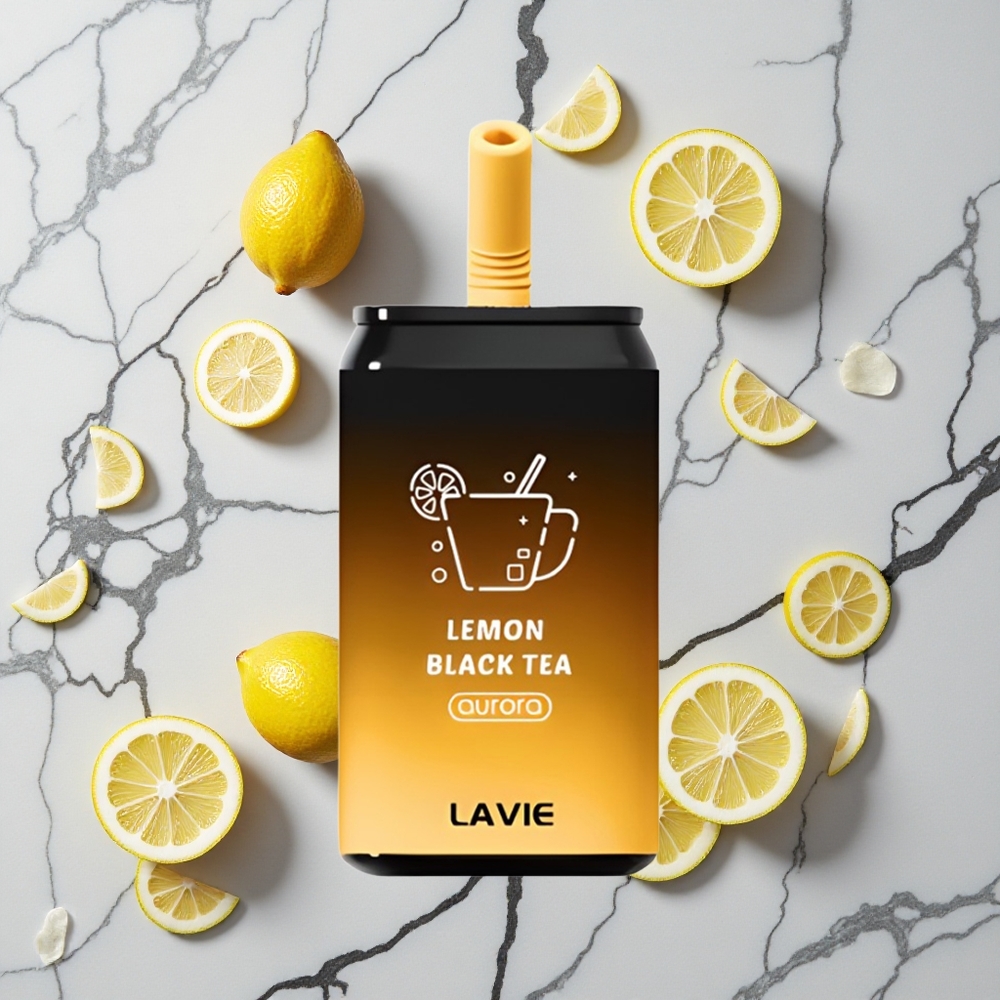 LAVIE Aurora 11000 Caladas Té Negro Limón 22ML Tipo C Recargable vape wholesale España