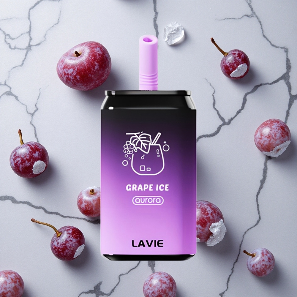 LAVIE Aurora 11000 Caladas Vape Desechable Uva Hielo 22ML vape wholesale España