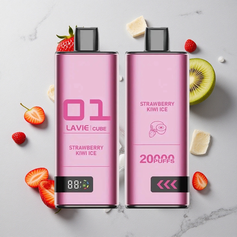 Lavie Cube 20000 Caladas Fresa Kiwi Hielo 28ML vape wholesale España
