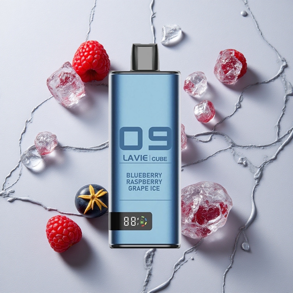 Lavie Cube 20000 Caladas Vape Desechable Arándano Frambuesa Uva Hielo 28ML vape wholesale España