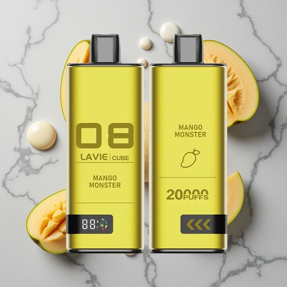 Lavie Cube 20000 Caladas Vape Desechable Mango Monstruo 28ML vape wholesale España