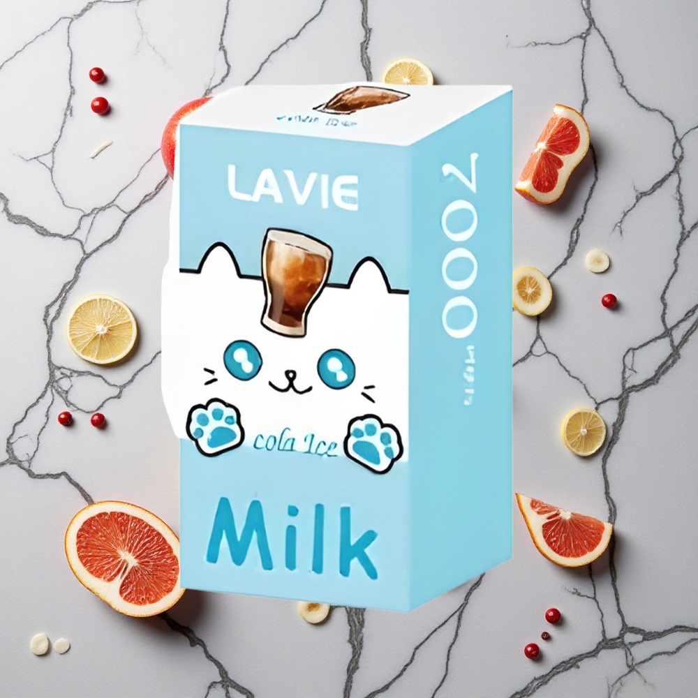 LAVIE Milk 7000 Caladas Vape Desechable Cola Helada 16ML 600mAh vape wholesale España
