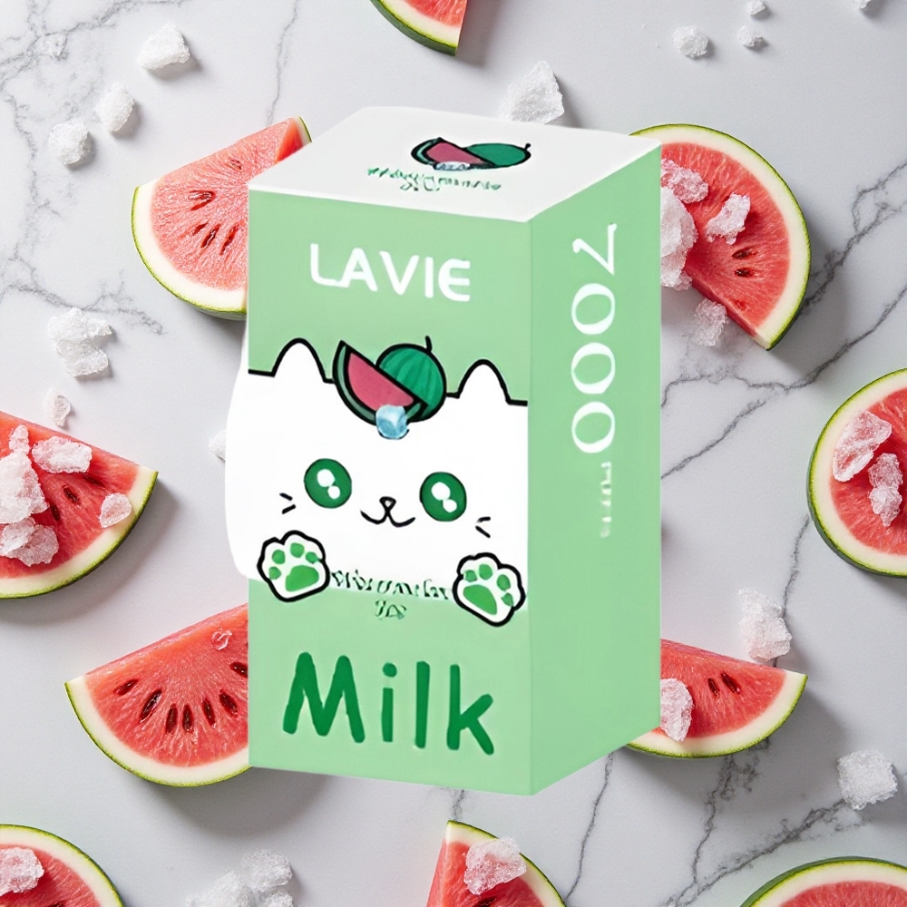 LAVIE Milk 7000 Caladas Vape Desechable Sandía Hielo 16ML Tipo C Recargable vape wholesale España