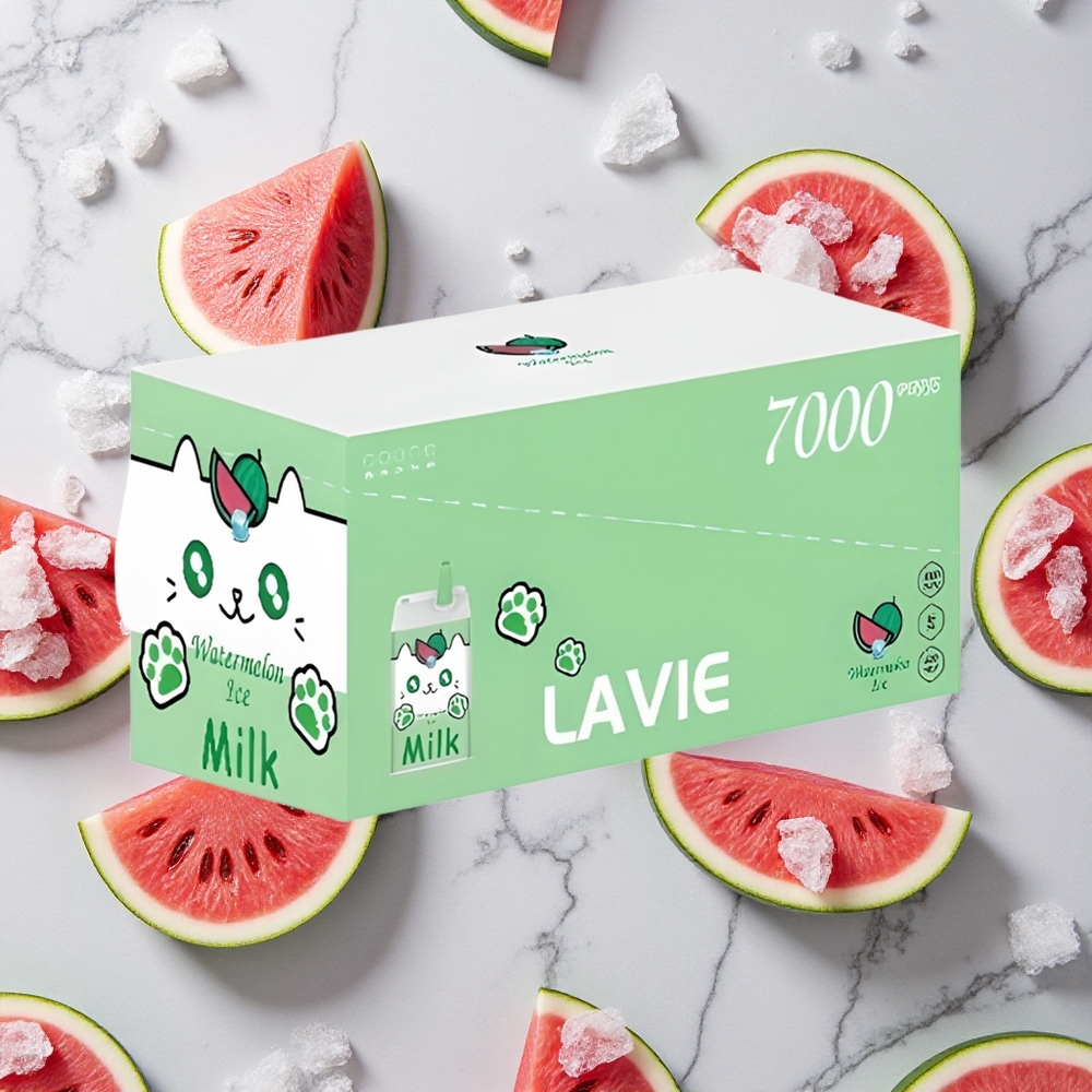 LAVIE Milk 7000 Caladas Vape Desechable Sandía Hielo 16ML Tipo C Recargable vape wholesale España