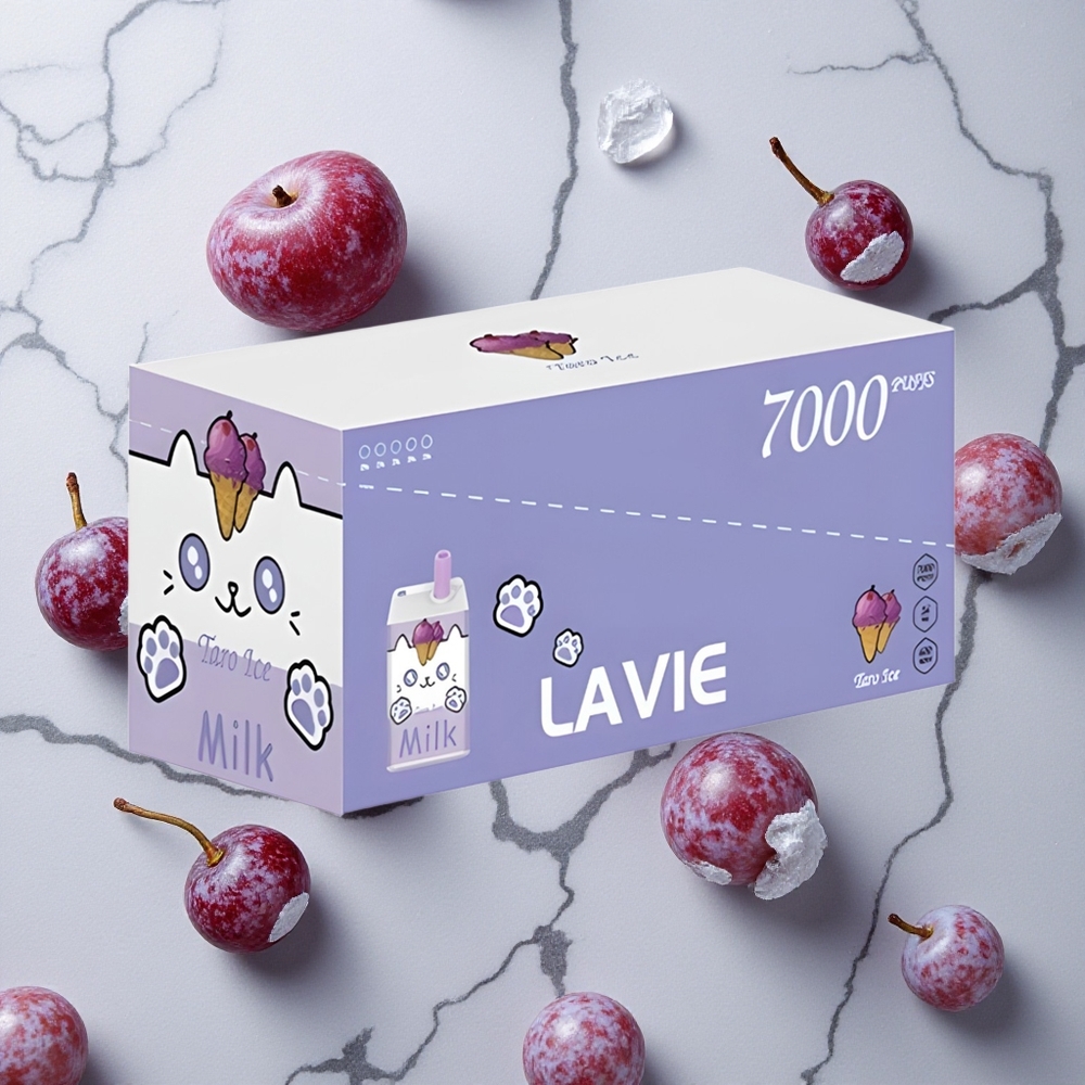 LAVIE Milk 7000 Caladas Vape Desechable Uva Hielo 16ML Tipo C Recargable vape wholesale España
