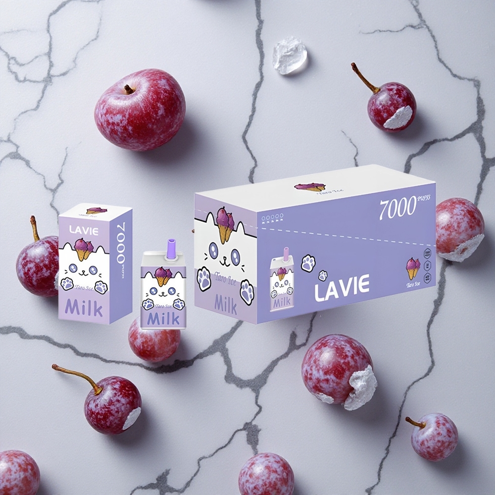 LAVIE Milk 7000 Caladas Vape Desechable Uva Hielo 16ML Tipo C Recargable vape wholesale España