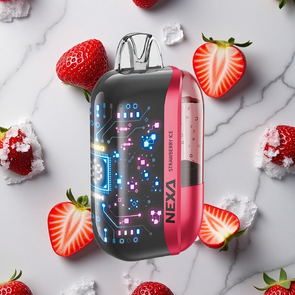 NEXA Ultra 50000 Caladas Fresa Hielo 20ml Capacidad Precargada vape wholesale España