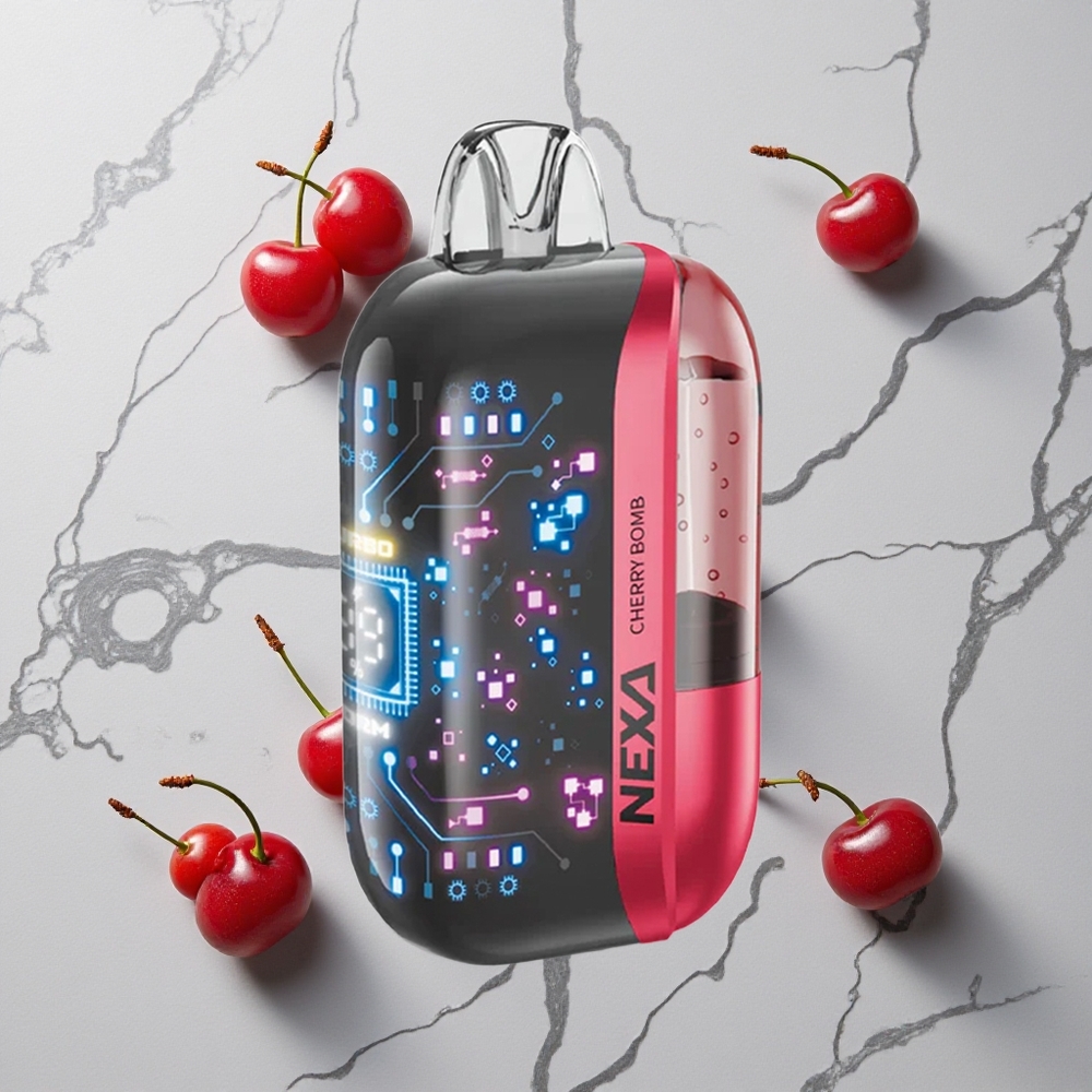 NEXA Ultra 50000 Caladas Vape Desechable Cereza Bomba 20ml Capacidad Prellenada vape wholesale España