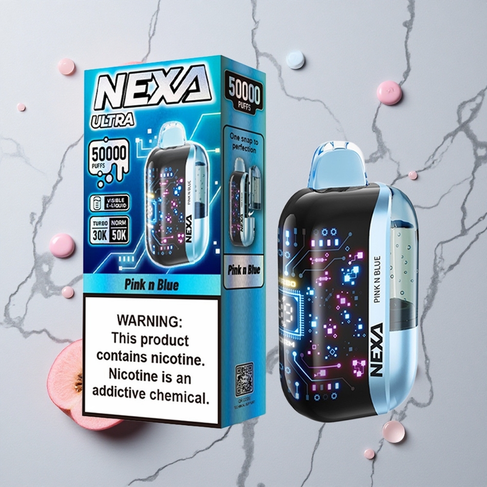 NEXA Ultra 50K Vape Desechable Rosa y Azul 20ml 50000 Caladas vape wholesale España