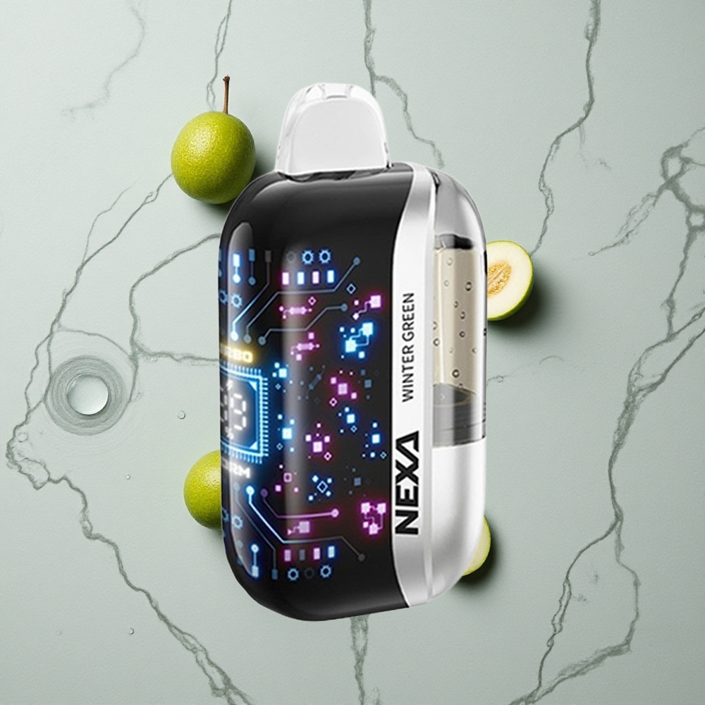 NEXA Ultra 50K Vape Desechable Verde Invierno 20ml Capacidad Precargada 800mah Batería vape wholesale España