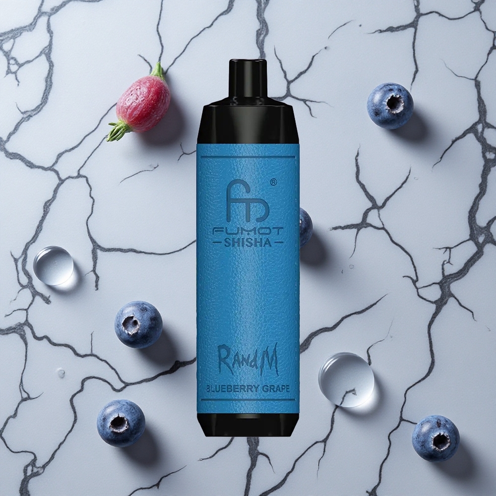 RandM Fumot Shisha 10000 Caladas Arándano Uva LED Indicador vape wholesale España