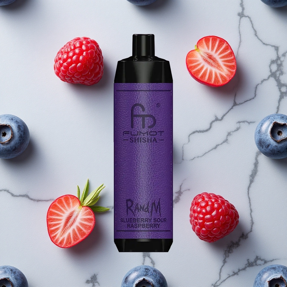 RandM Fumot Shisha 10000 Caladas Arándano Ácido Frambuesa 18ml e-líquido vape wholesale España