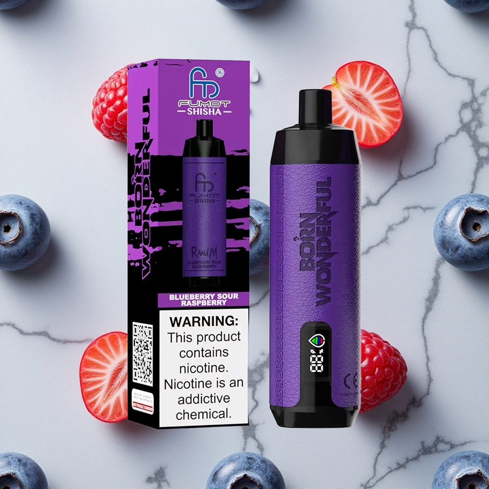 RandM Fumot Shisha 10000 Caladas Arándano Ácido Frambuesa 18ml e-líquido vape wholesale España