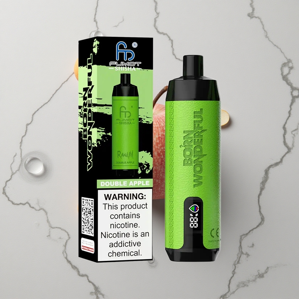 RandM Fumot Shisha 10000 Caladas Doble Manzana Vape Desechable 18ml e-líquido vape wholesale España