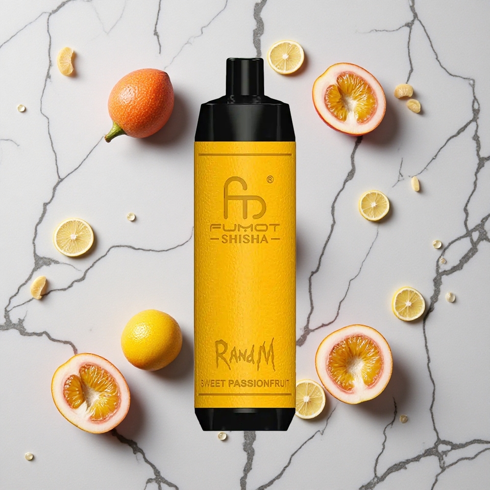 RandM Fumot Shisha 10000 Caladas Vape Desechable Fruta de la Pasión Dulce con Batería de 850 mAh vape wholesale España