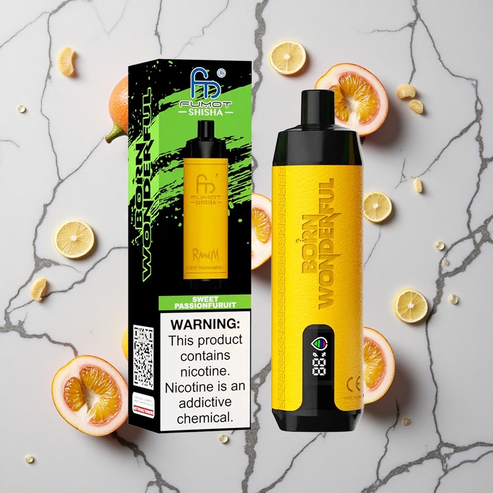 RandM Fumot Shisha 10000 Caladas Vape Desechable Fruta de la Pasión Dulce con Batería de 850 mAh vape wholesale España