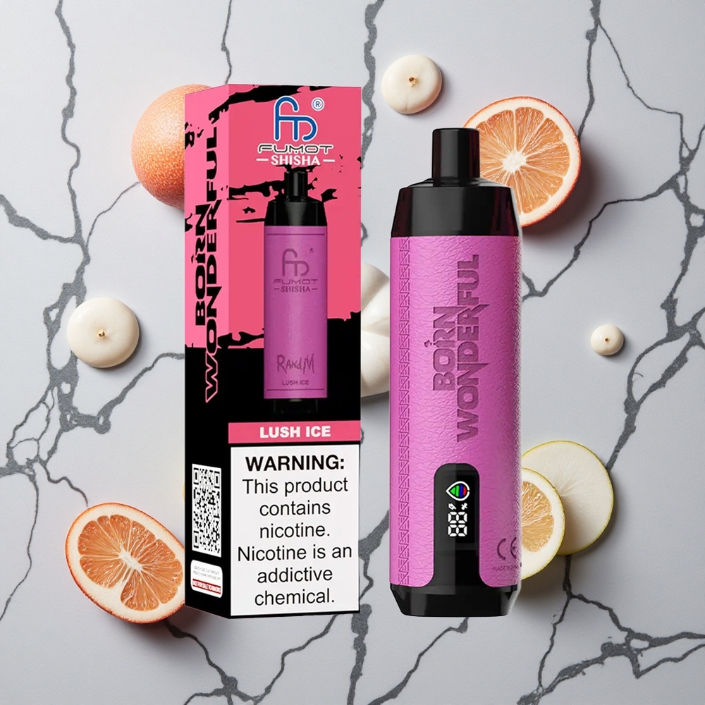 RandM Fumot Shisha 10000 Caladas Vape Desechable Hielo Lujoso 18ml vape wholesale España