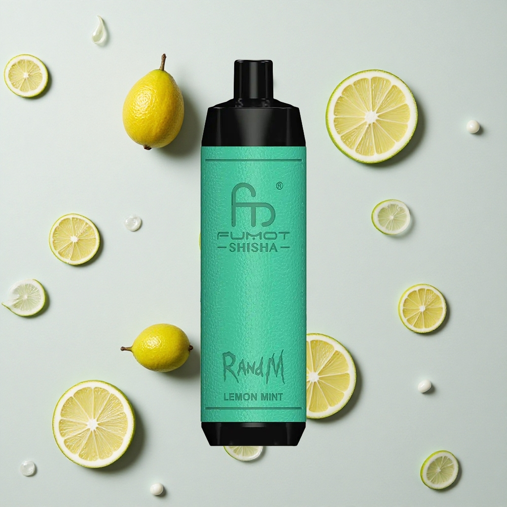 RandM Fumot Shisha 10000 Caladas Vape Desechable Limón Menta 18ml vape wholesale España