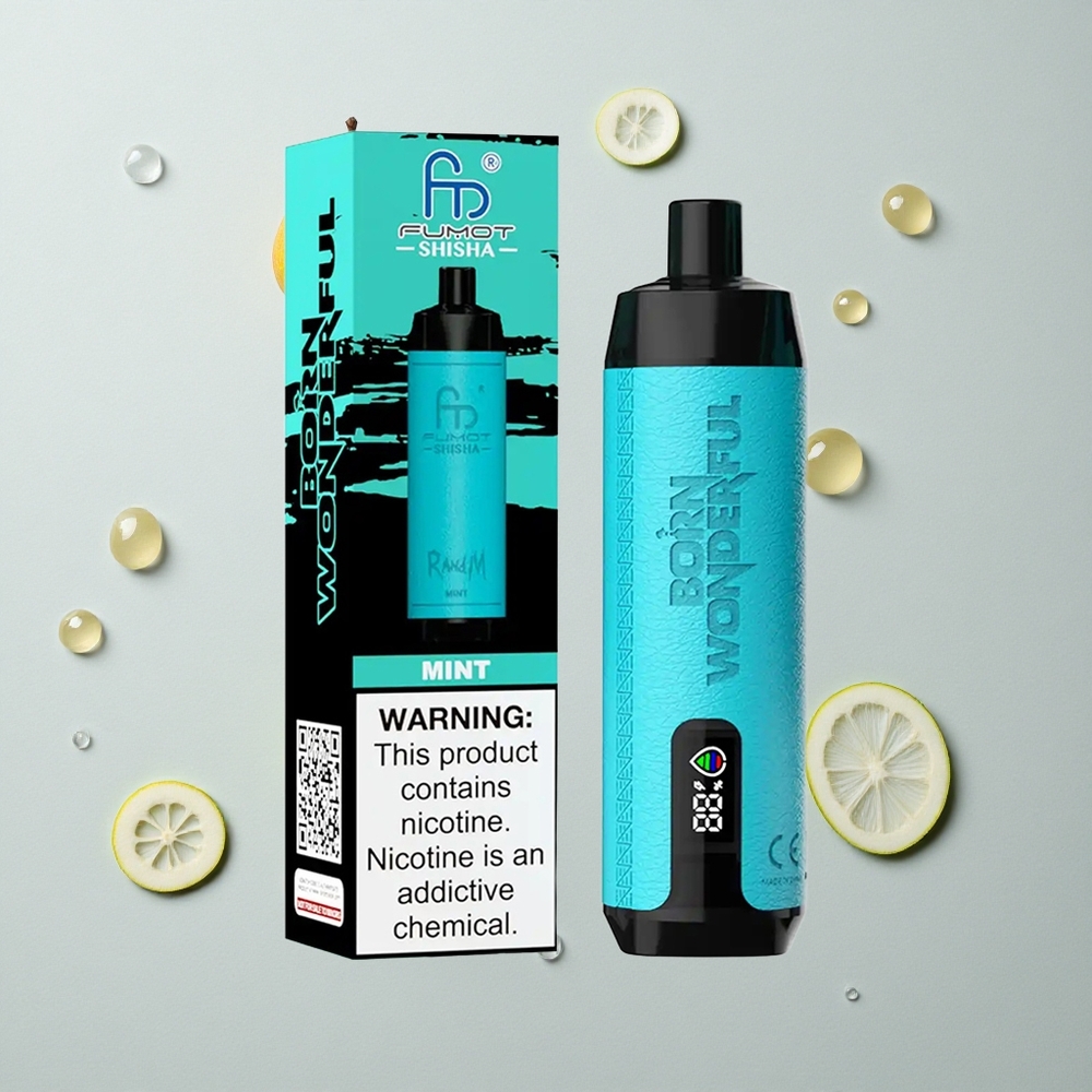 RandM Fumot Shisha 10000 Caladas Vape Desechable Menta 18ml e-líquido vape wholesale España
