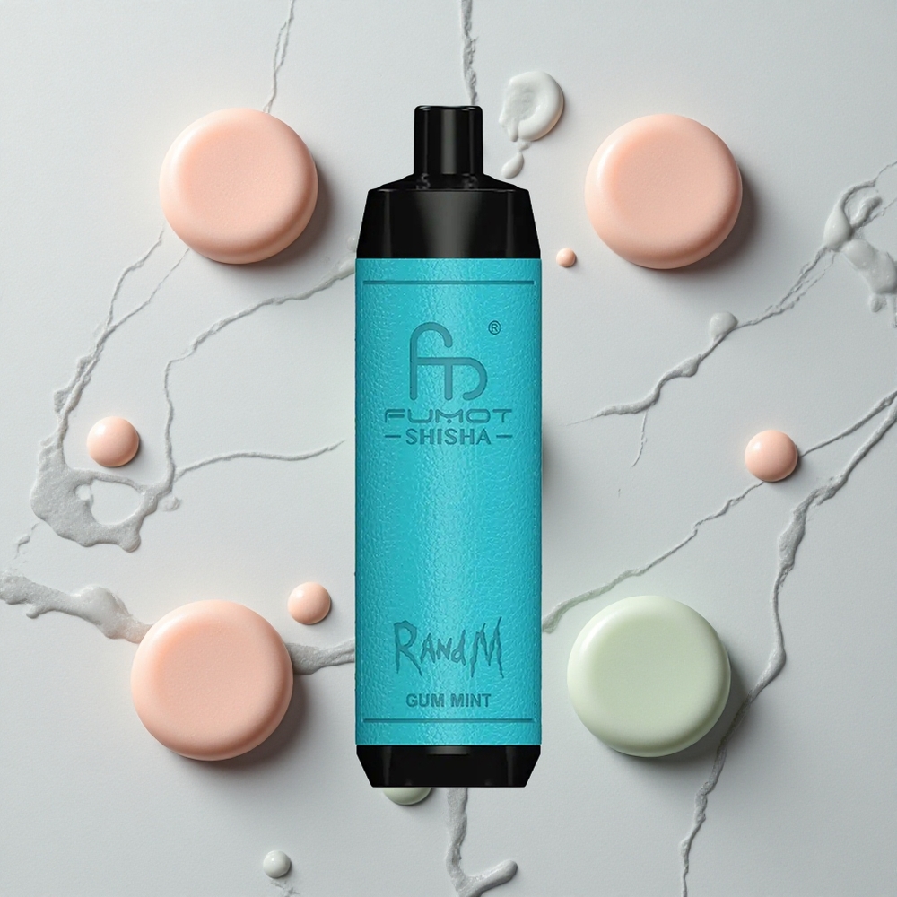 RandM Fumot Shisha 10000 Caladas Vape Desechable Menta Chicle 18ml e-líquido vape wholesale España