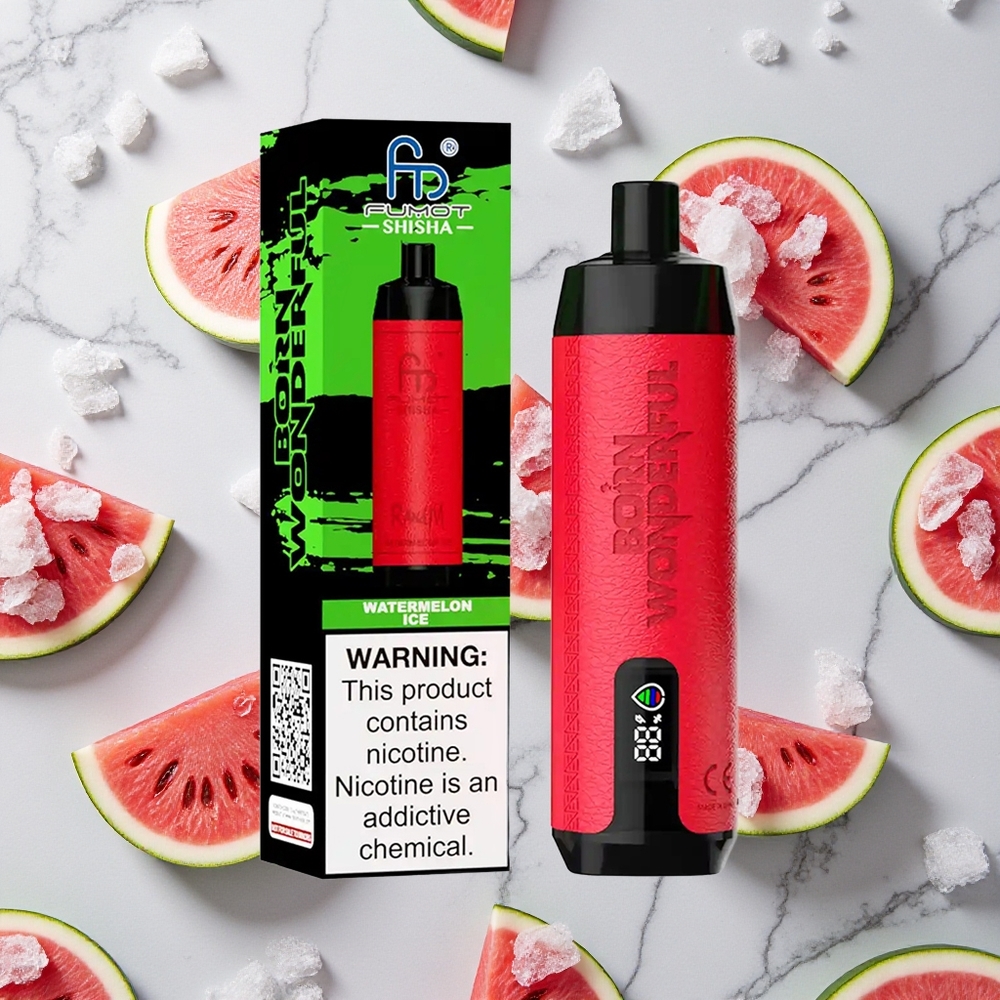 RandM Fumot Shisha 10000 Caladas Vape Desechable Sandía Hielo 18ml e-líquido vape wholesale España