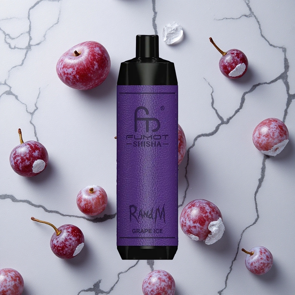 RandM Fumot Shisha 10000 Caladas Vape Desechable Uva Hielo 18ml e-líquido vape wholesale España