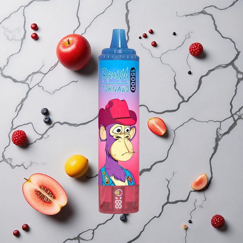RandM Fumot Tornado 15000 Caladas Baya Mixta 25ml Pantalla LCD vape wholesale España
