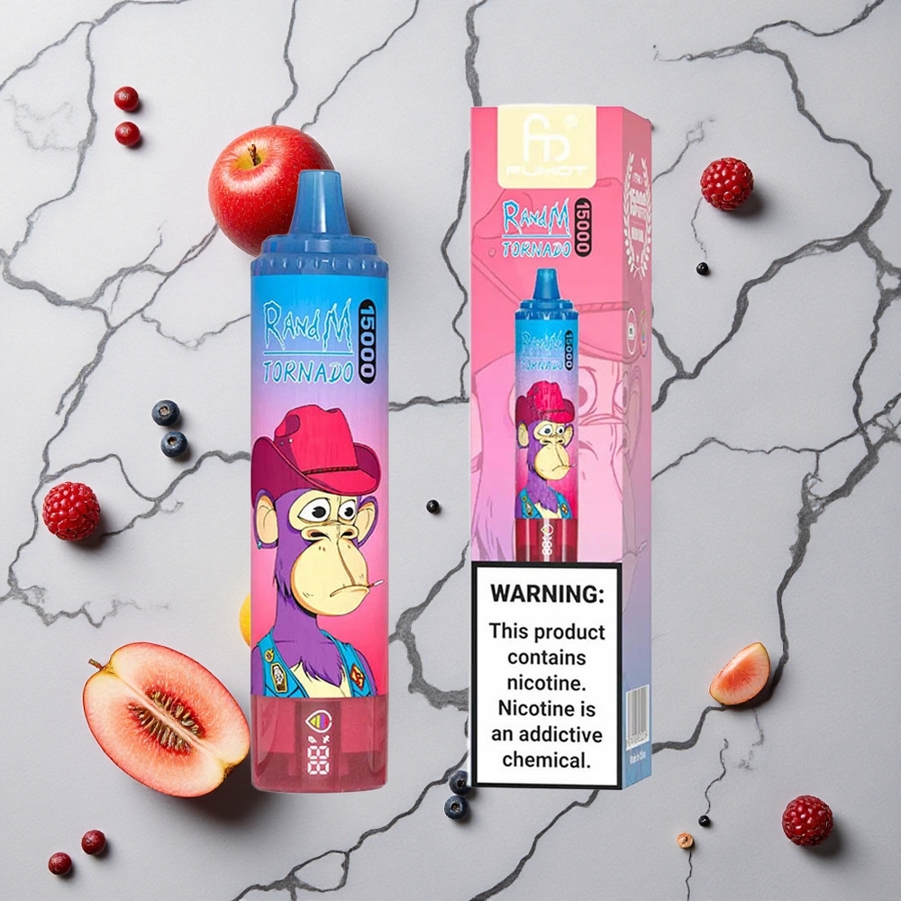RandM Fumot Tornado 15000 Caladas Baya Mixta 25ml Pantalla LCD vape wholesale España