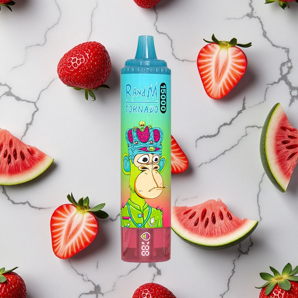 RandM Fumot Tornado 15000 Caladas Fresa Sandía Pantalla LCD vape wholesale España