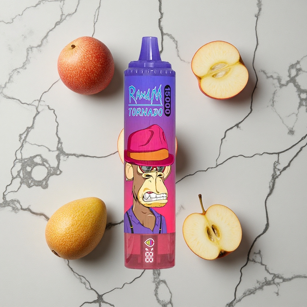 RandM Fumot Tornado 15000 Caladas Manzana Ácida 25ml vape wholesale España