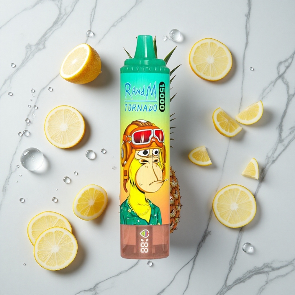 RandM Fumot Tornado 15000 Caladas Piña Helada 25ml LCD vape wholesale España