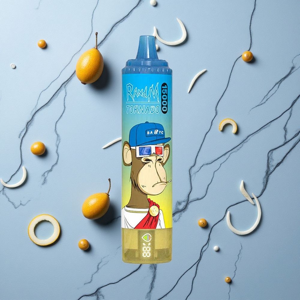 RandM Fumot Tornado 15000 Caladas Vape Desechable Azul Sr Pantalla LCD vape wholesale España