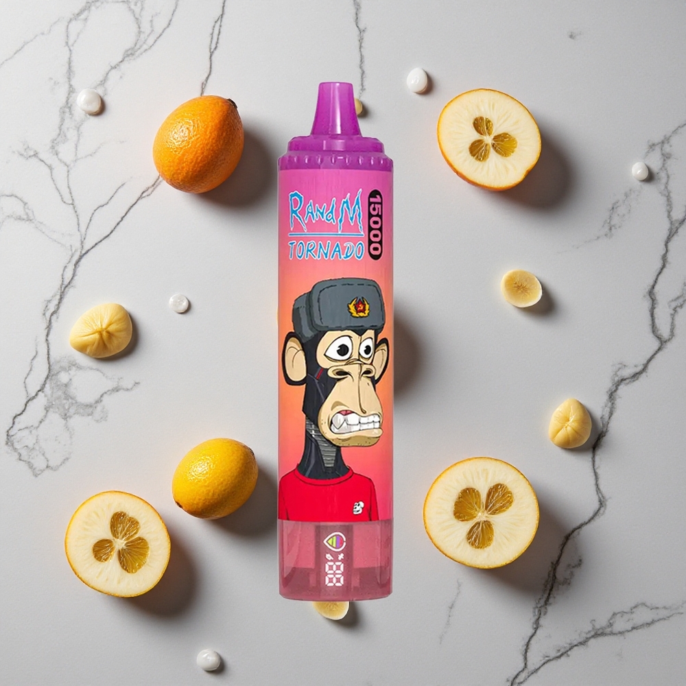 RandM Fumot Tornado 15000 Caladas Vape Desechable Fruta del Dragón 25ml Pantalla LCD vape wholesale España