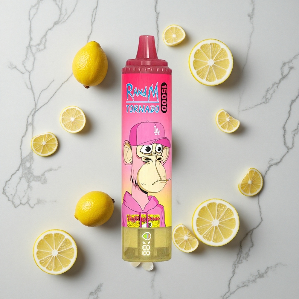RandM Fumot Tornado 15000 Caladas Vape Desechable Limón 25ml Tipo-C vape wholesale España