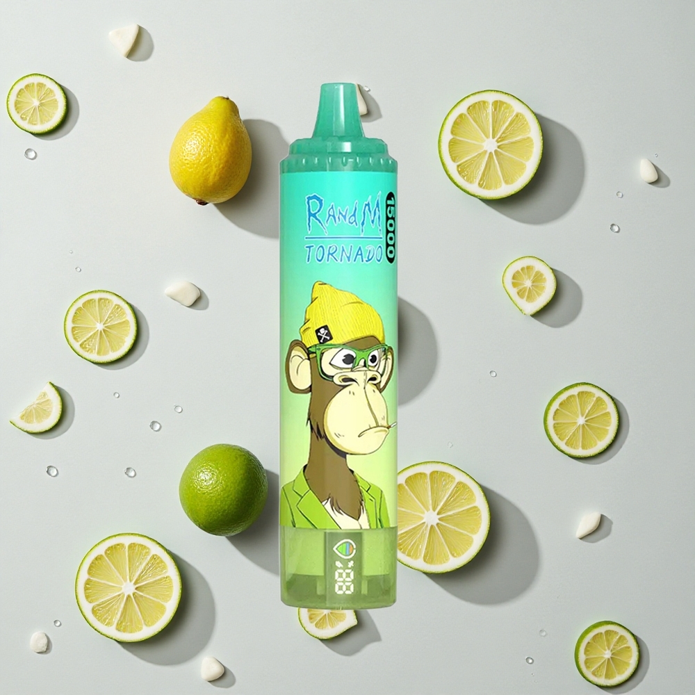 RandM Fumot Tornado 15000 Caladas Vape Desechable Limón Lima 25ml vape wholesale España