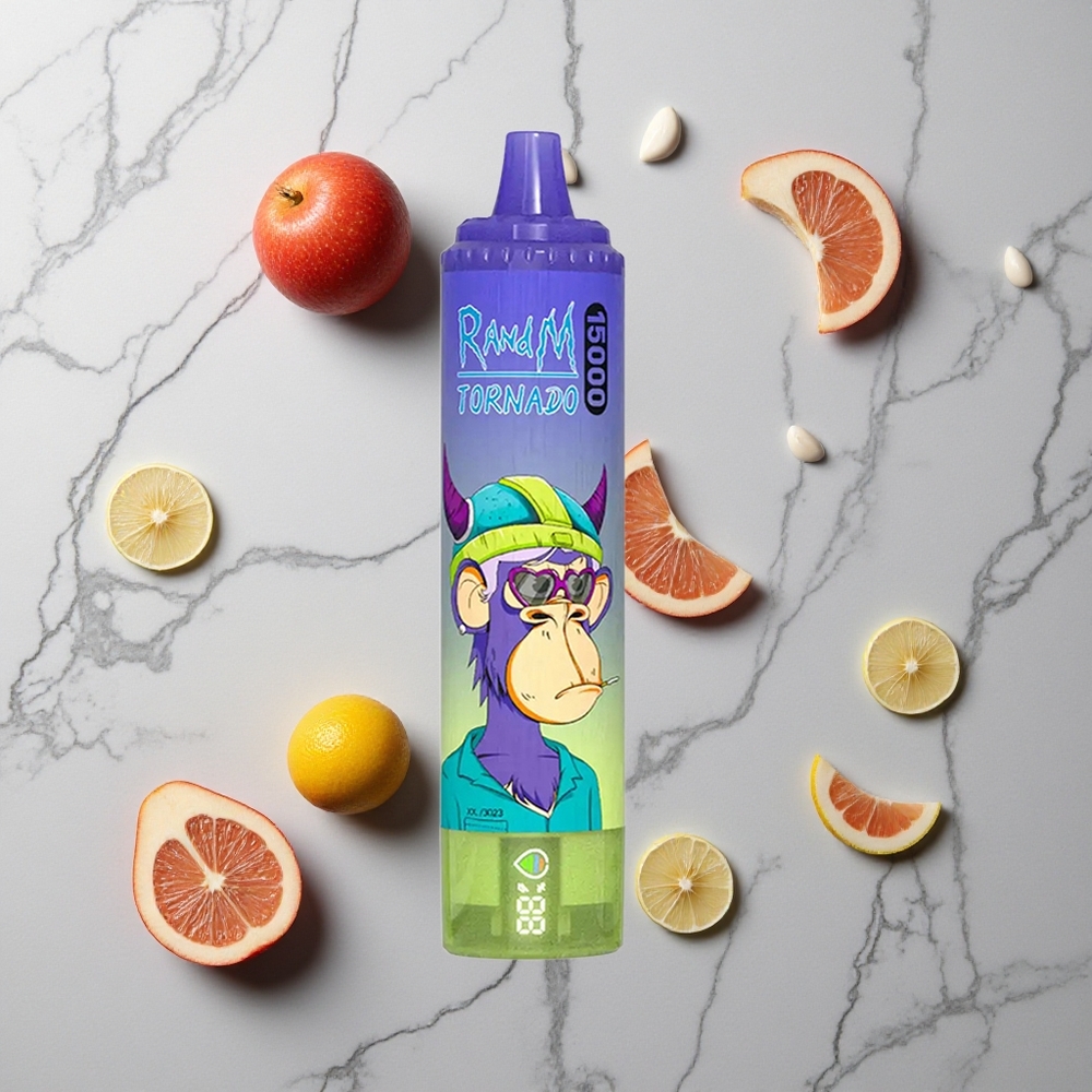 RandM Fumot Tornado 15000 Caladas Vape Desechable Vimto 25ml Pantalla LCD vape wholesale España