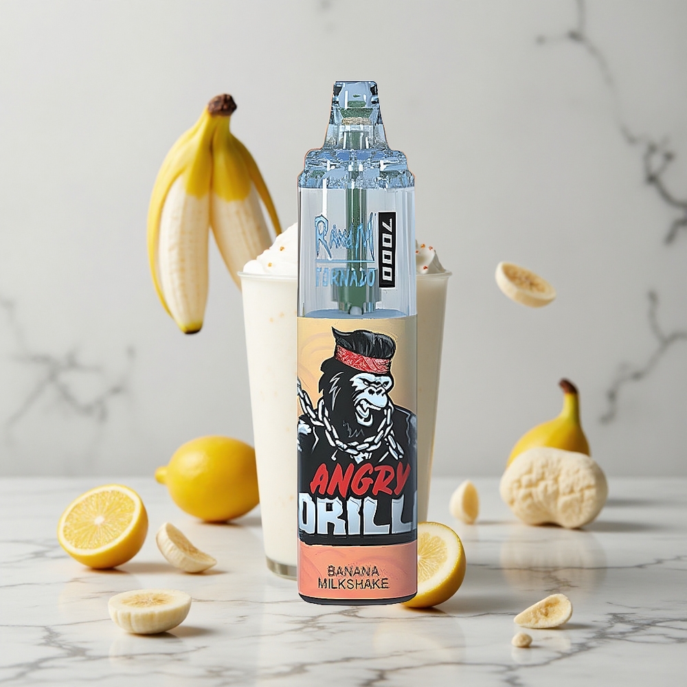 RandM Fumot Tornado 7000 Caladas Batido de Plátano 14ML E-líquido vape wholesale España