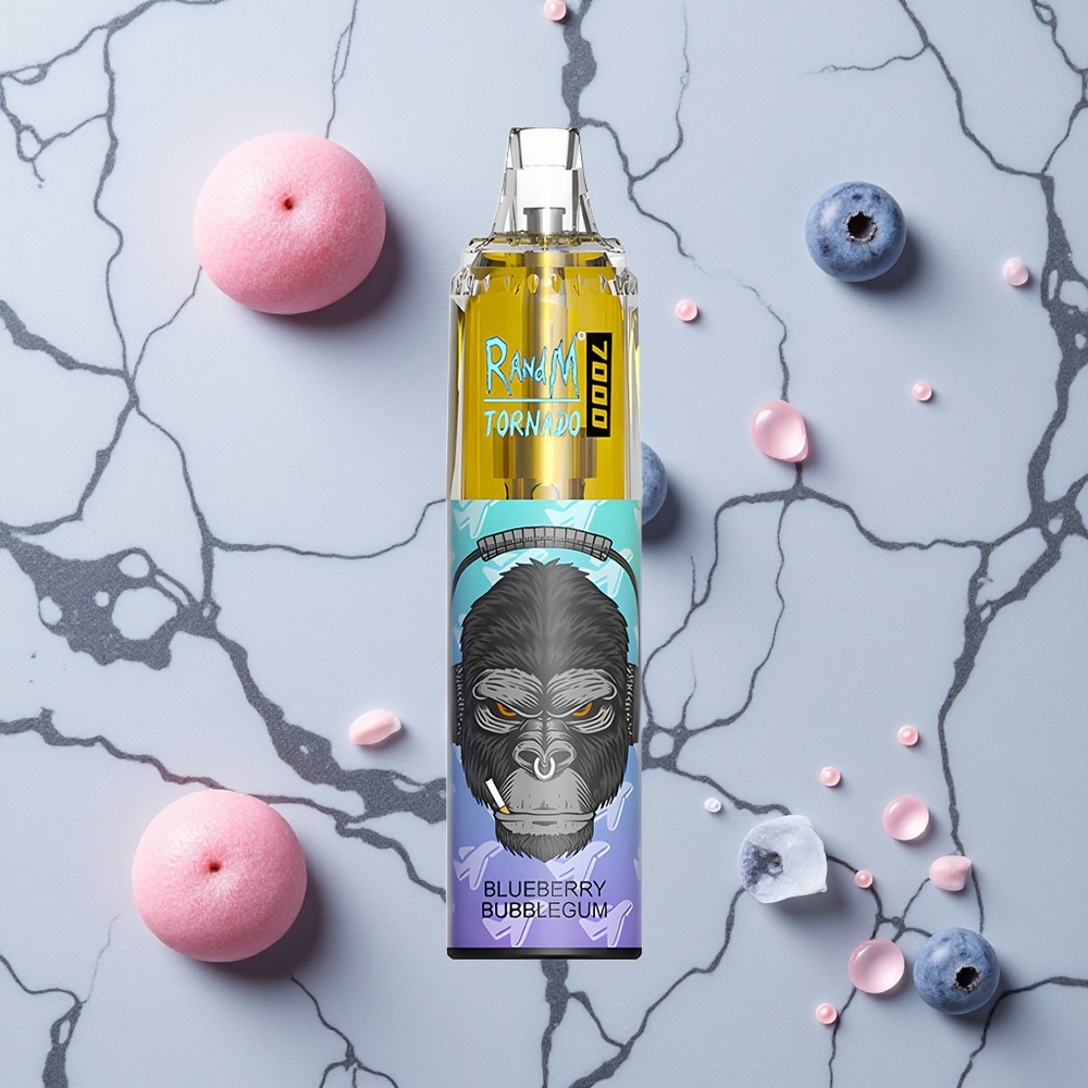 RandM Fumot Tornado 7000 Caladas Chicle Arándano RGB Light Air-Adjustable vape wholesale España