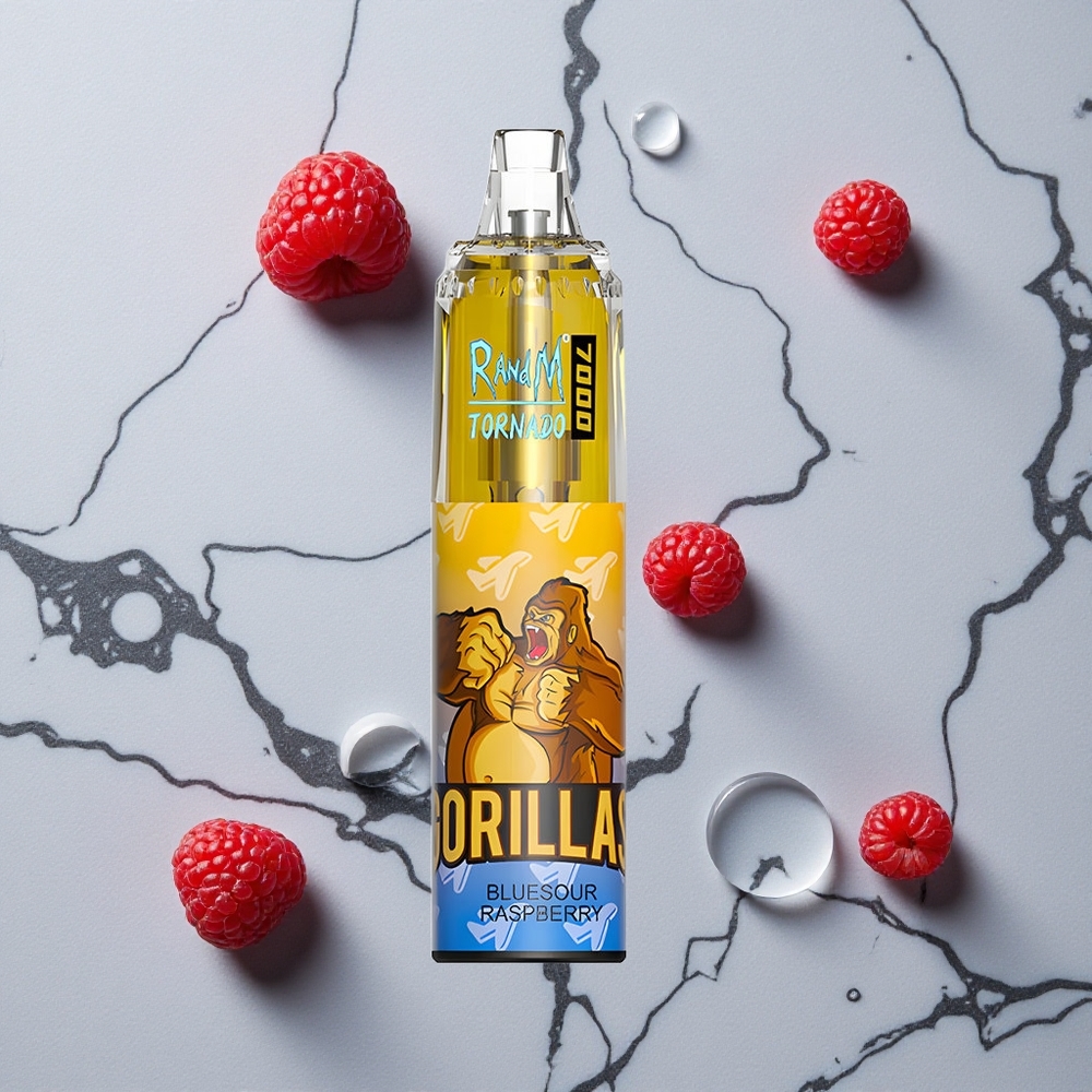 RandM Fumot Tornado 7000 Caladas Frambuesa Azul Ácida 14ML E-líquido vape wholesale España