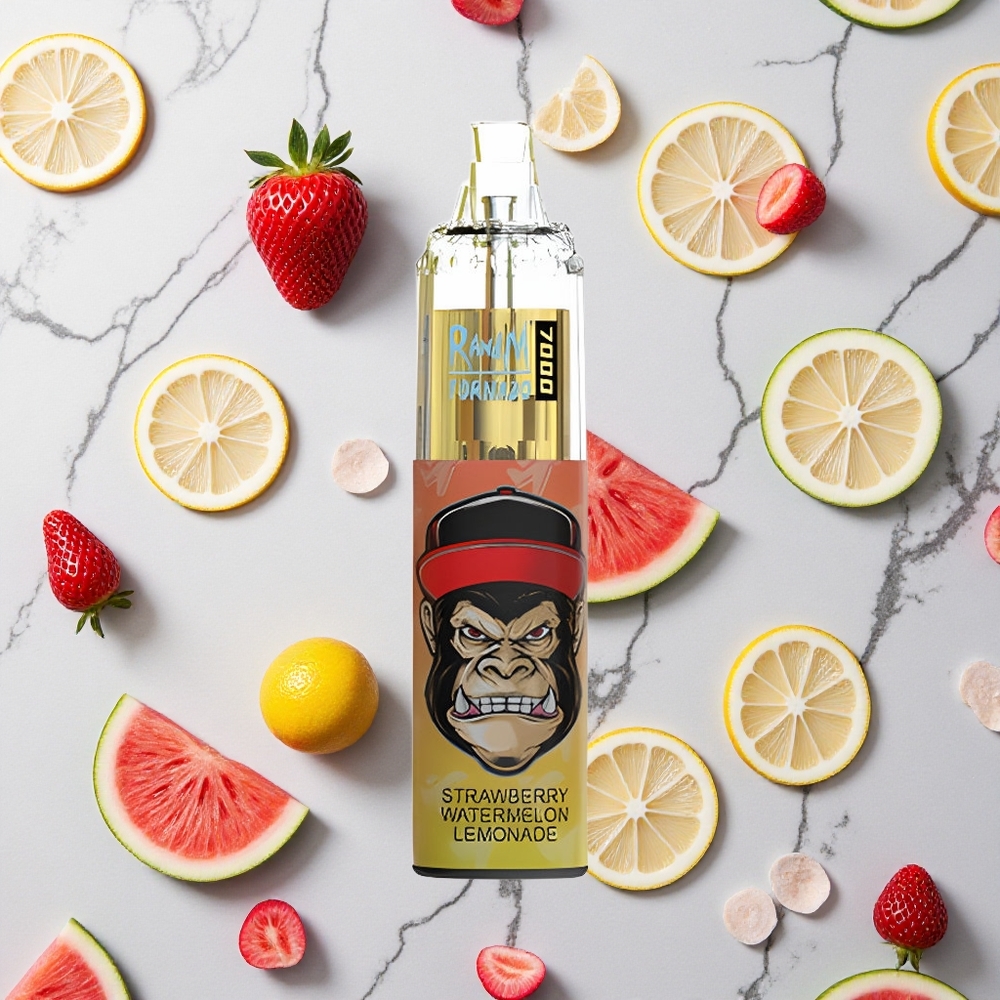 RandM Fumot Tornado 7000 Caladas Fresa Sandía Limonada 14 ML Tipo-C RGB vape wholesale España