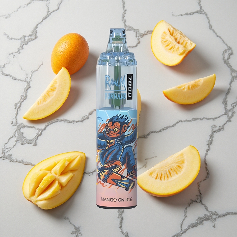 RandM Fumot Tornado 7000 Caladas Mango Helado 14 ML E-líquido vape wholesale España