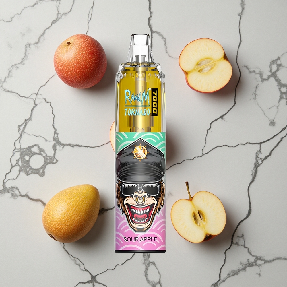 RandM Fumot Tornado 7000 Caladas Manzana Ácida 14ML E-líquido vape wholesale España