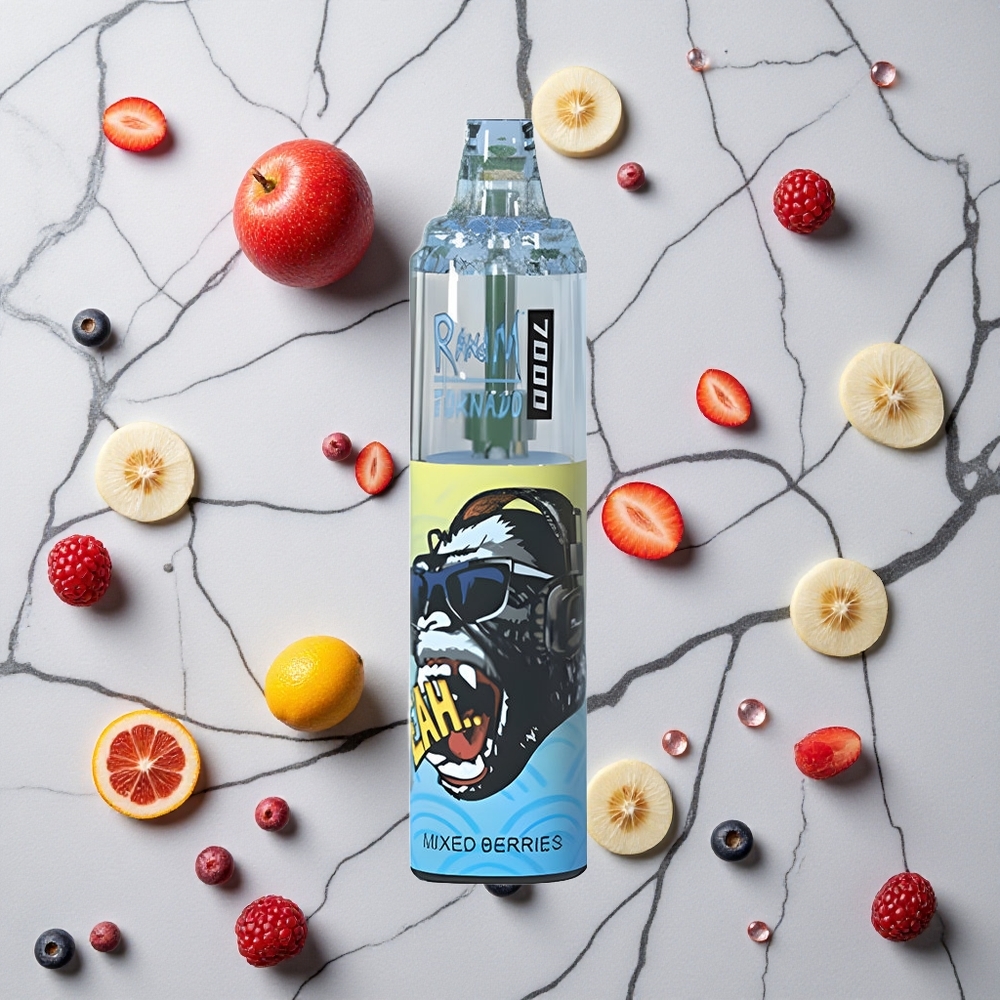 RandM Fumot Tornado 7000 Caladas Mezcla de Bayas 14ML E-líquido vape wholesale España