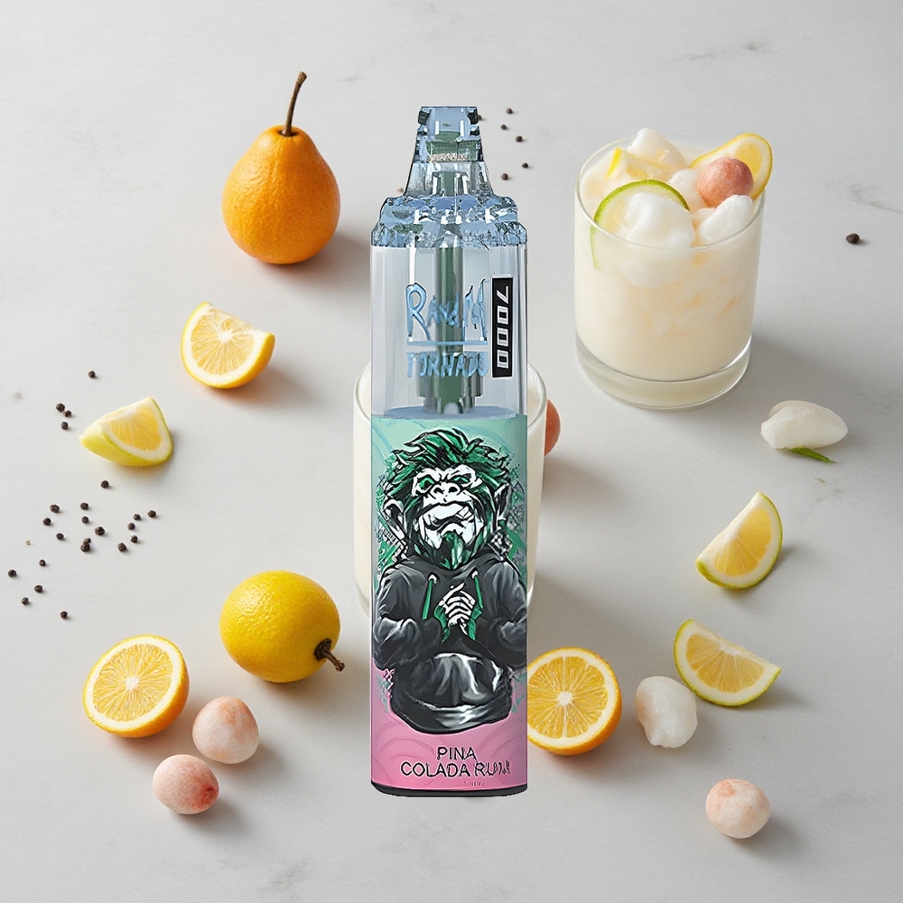 RandM Fumot Tornado 7000 Caladas Piña Colada Ron 14ML E-líquido vape wholesale España