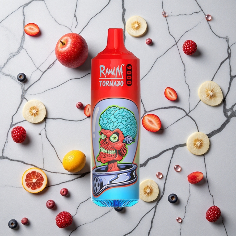 RandM Fumot Tornado 9000 Caladas Mezcla de Bayas Pantalla RGB vape wholesale España