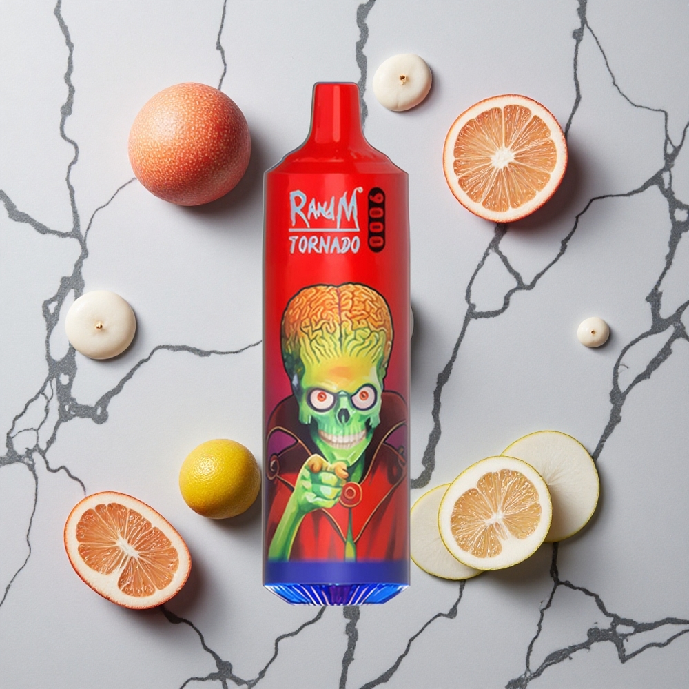RandM Fumot Tornado 9000 Caladas Sabor Hielo Fresco 18 mL Pantalla RGB vape wholesale España