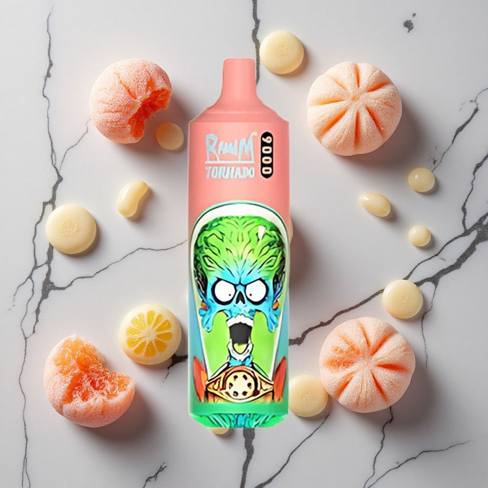 RandM Fumot Tornado 9000 Caladas Sabor Osito de Goma Pantalla RGB vape wholesale España