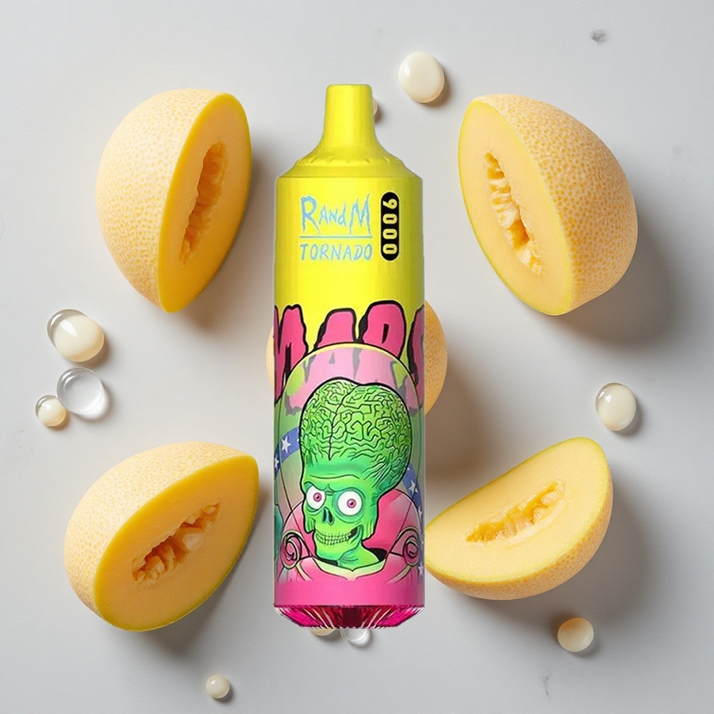 RandM Fumot Tornado 9000 Caladas Triple Mango 18 mL Pantalla RGB vape wholesale España